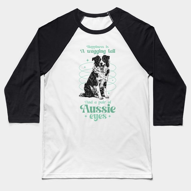 aussie eyes Baseball T-Shirt by Chotu